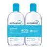 BIODERMA Hydrabio H2O micellás arc- és sminklemosó oldat duopack (500ml+500ml)