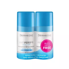   DERMEDIC Antipersp R 48h izzadásgátló dezodor érzékeny bőrre DUOPACK (2x60ml)