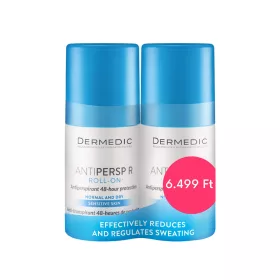   DERMEDIC Antipersp R 48h izzadásgátló dezodor érzékeny bőrre DUOPACK (2x60ml)