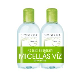   BIODERMA Sébium H2O arc- és sminklemosó micellás víz duopack (250ml+250ml)