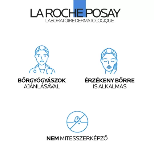 LA ROCHE-POSAY Effaclar habzó arctisztító gél, zsíros érzékeny bőrre (400ml)