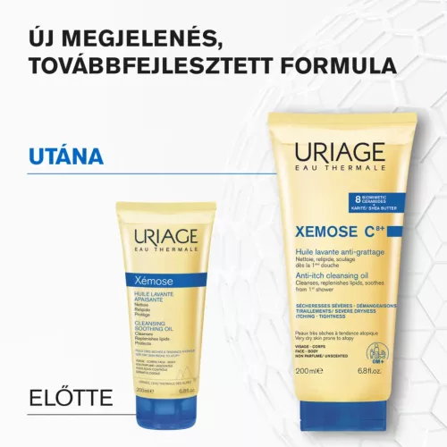 URIAGE Xemose C8+ viszketéscsillapító olajtusfürdő (200ml) 