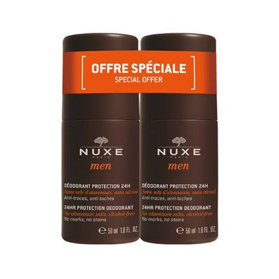NUXE Men dezodor DUOPACK második féláron (2x50ml)