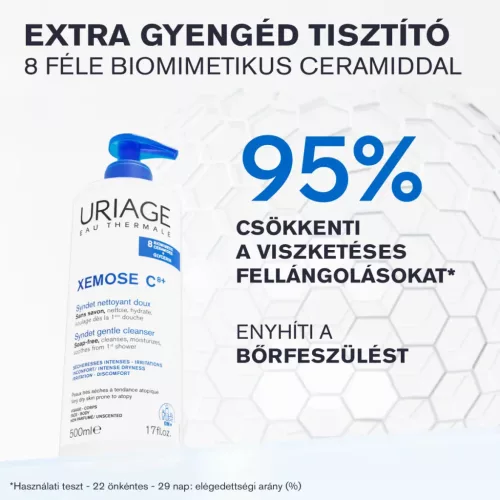 URIAGE Xémose C8+ Syndet krémtusfürdő (500ml) 