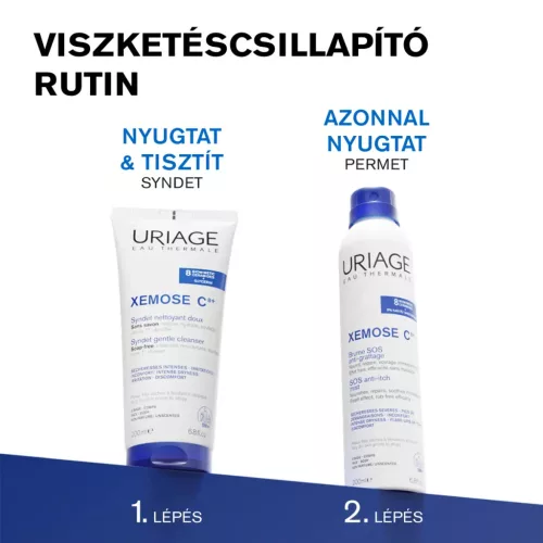 URIAGE Xémose C8+ Syndet krémtusfürdő (500ml) 