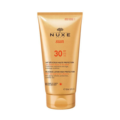 NUXE Sun naptej arcra és testre SPF30 (150ml)