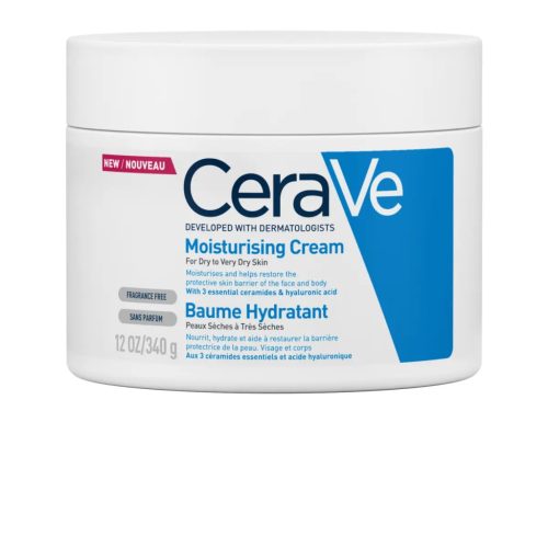 CERAVE Hidratáló krém arcra és testre száraz és nagyon száraz bőrre (340g)     