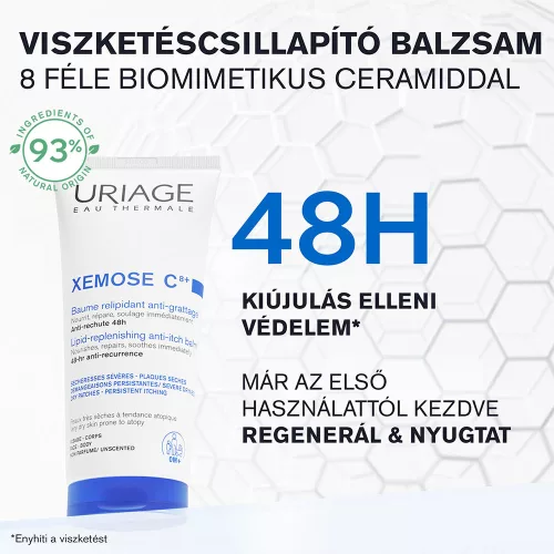 URIAGE Xémose C8+ Lipidpótló testápoló balzsam száraz bőrre (200ml)
