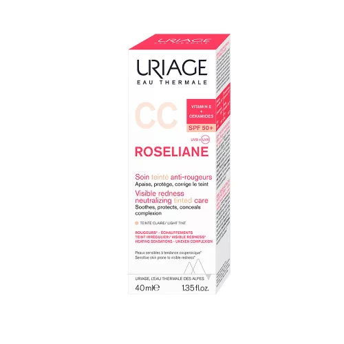 URIAGE Roséliane CC krém SPF50 kipirosodás/rozacea ellen (40ml)