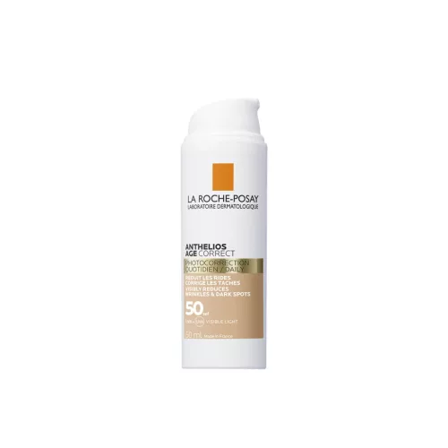 LA ROCHE-POSAY Anthelios Age Correct színezett krém SPF50 (50ml)
