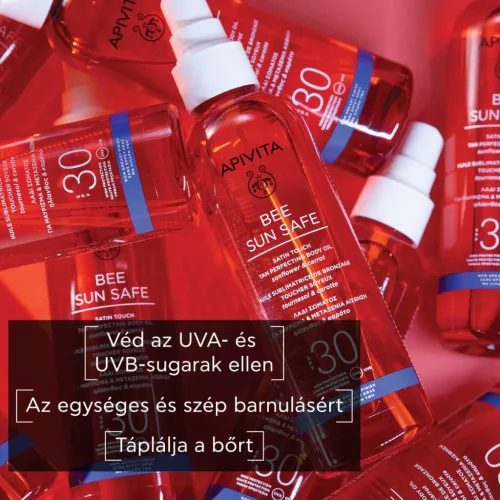 APIVITA BEE SUN SAFE Barnulást segítő olaj spray SPF30 (200ml)