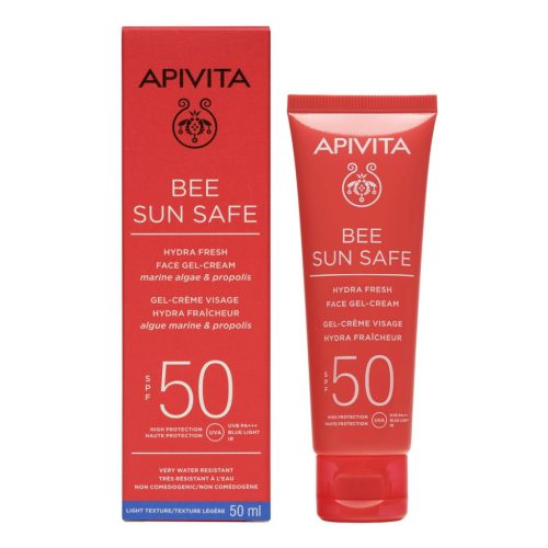 APIVITA BEE SUN SAFE Hydra fresh arckrém SPF50 (50ml)