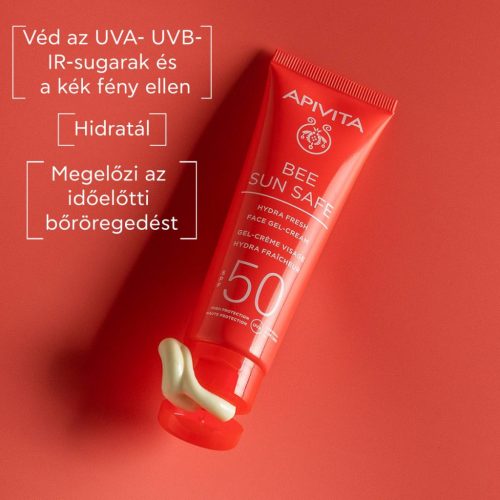APIVITA BEE SUN SAFE Hydra fresh arckrém SPF50 (50ml)