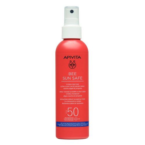 APIVITA BEE SUN SAFE spray arcra és testre SPF50 (200ml)