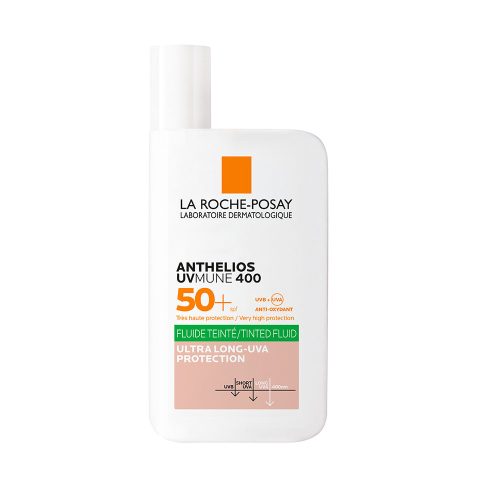 LA ROCHE-POSAY Anthelios UVMUNE 400 Oil Control színezett napvédő fluid SPF50+ (50ml)