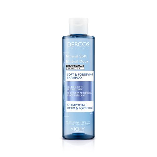 VICHY Dercos Mineral soft - kímélő hajerősítő sampon (200ml)