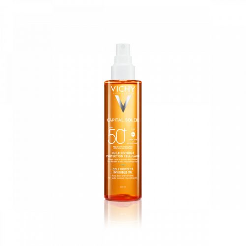 VICHY Capital Soleil Cell Protect száraz olaj spray SPF50+  (200ml)