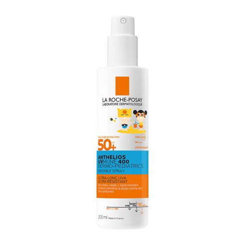 LA ROCHE-POSAY Anthelios UVMUNE400 Dermo-Pediatrics napvédő spray SPF50+ gyerek (200ml)