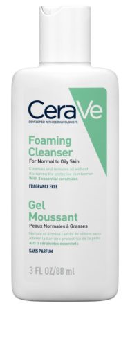 CERAVE Habzó tisztító gél normál és zsíros bőrre limitált (88ml)   