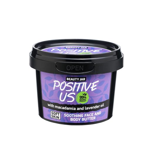 BEAUTY JAR Positive Us nyugt. arc- és testvaj (90g)