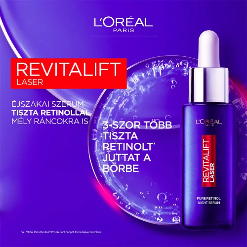 L'ORÉAL PARIS Revitalift Laser pure retinol szérum (30ml)