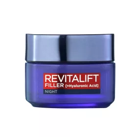 L'ORÉAL PARIS Revitalift Filler Hialuron ránctalanító éjszakai arckrém (50ml)