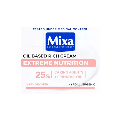 MIXA Extreme Nutrition gazdag krém ligetszépeolajjal {25%} (50ml)