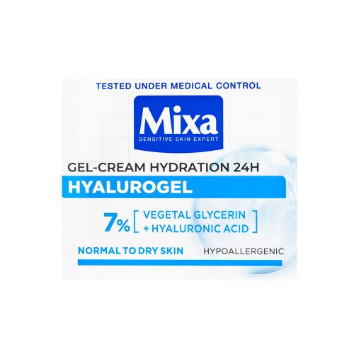 MIXA Hyalurogel könnyű hidratáló gél-krém {7%} (50ml)