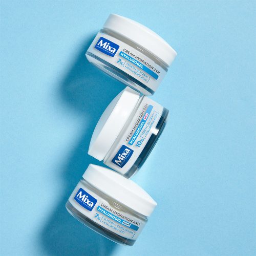 MIXA Hyalurogel Night intenzív éjszakai hidratáló krém {7%} (50ml)