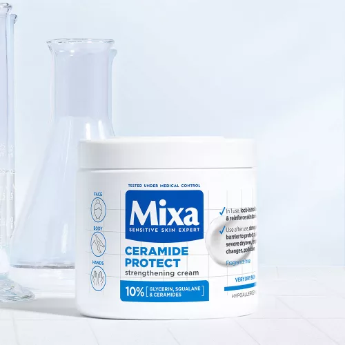 MIXA Ceramide Protect erősítő testápoló nagyon száraz bőrre (400ml)