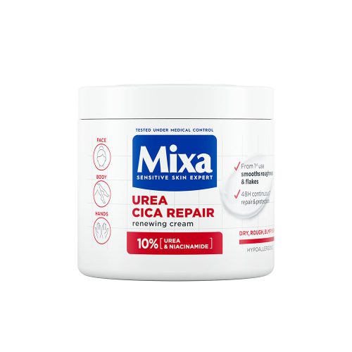 MIXA Urea Cica Repair+ regeneráló testápoló (400ml)