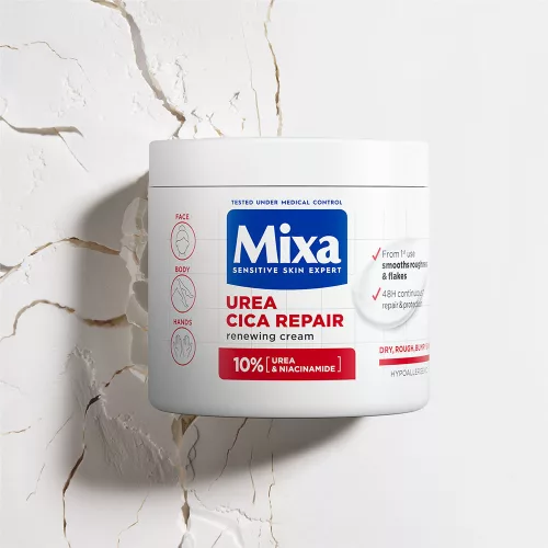 MIXA Urea Cica Repair+ regeneráló testápoló (400ml)