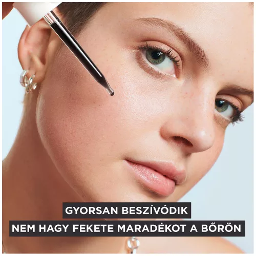 GARNIER Pure Active Charcoal szérum AHA + BHA + aktív szén (30ml)