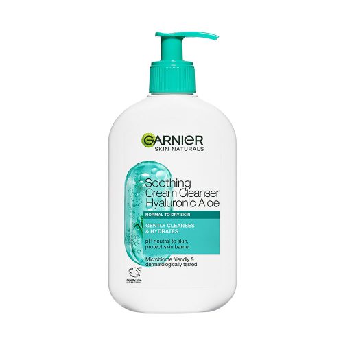 GARNIER SKIN NATURALS Hyauronic Aloe bőrnyugtató tisztító krém (250ml)