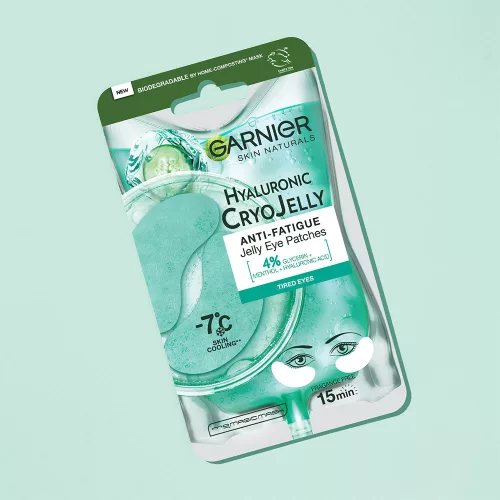 GARNIER SKIN NATURALS Cryo Jelly szemkörnyékmaszk -7°C cryo hűsítő hatással (5g)