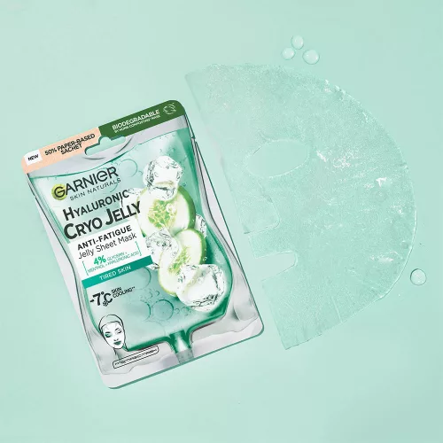 GARNIER SKIN NATURALS Cryo Jelly gélmaszk -7°C cryo hűsítéssel (27g)
