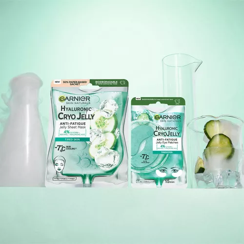 GARNIER SKIN NATURALS Cryo Jelly gélmaszk -7°C cryo hűsítéssel (27g)