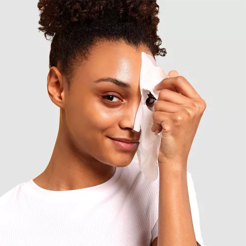 GARNIER SKIN NATURALS Hydra Bomb Gránátalma szem körüli textilmaszk (28g)