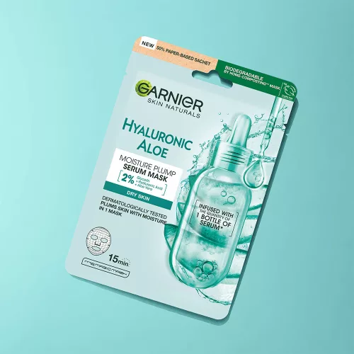 GARNIER SKIN NATURALS Hyaluronic Aloe textilmaszk (28g)