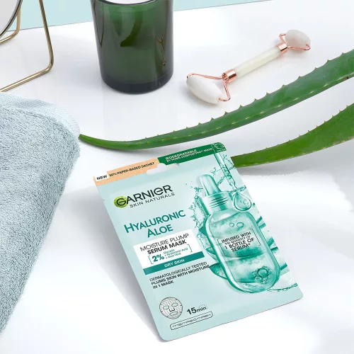 GARNIER SKIN NATURALS Hyaluronic Aloe textilmaszk (28g)