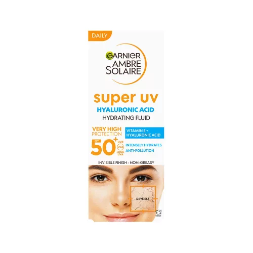 GARNIER AMBRE SOLAIRE Sensitive Advanced Super UV Fluid arcra SPF 50+ (40ml)