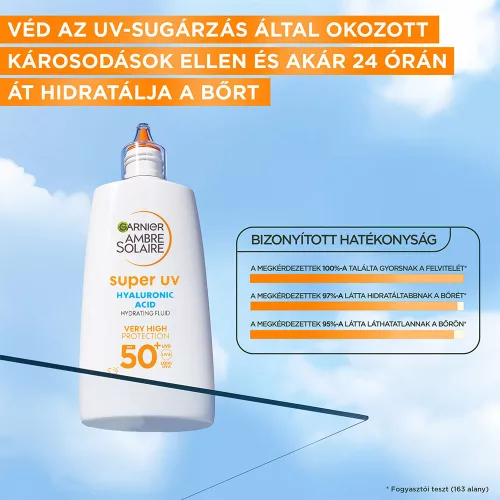 GARNIER AMBRE SOLAIRE Sensitive Advanced Super UV Fluid arcra SPF 50+ (40ml)