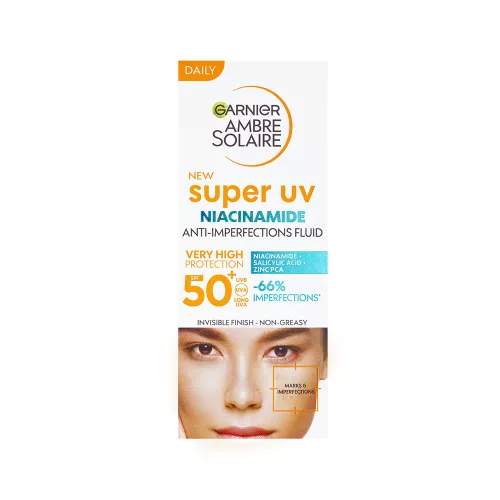 GARNIER AMBRE SOLAIRE Super UV Niacinamid fluid SPF50+ (40ml)