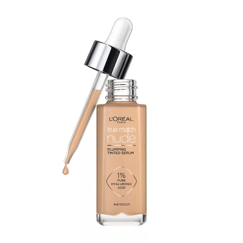 L'ORÉAL PARIS True Match Nude Tinted Serum - színezett szérum 4-5 Medium (30ml)