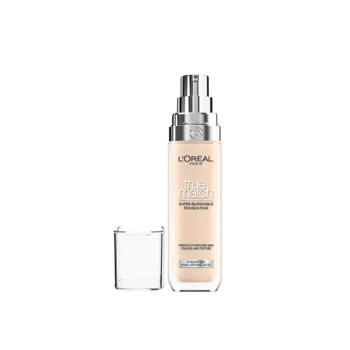 L'ORÉAL PARIS True Match folyékony alapozó 1.N Ivory (30ml)