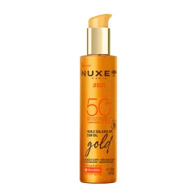 NUXE Sun csillámló arany napolaj SPF50 (150ml)