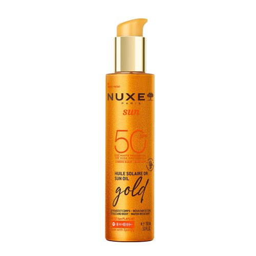 Nuxe Sun csillámló napolaj SPF50 150ml