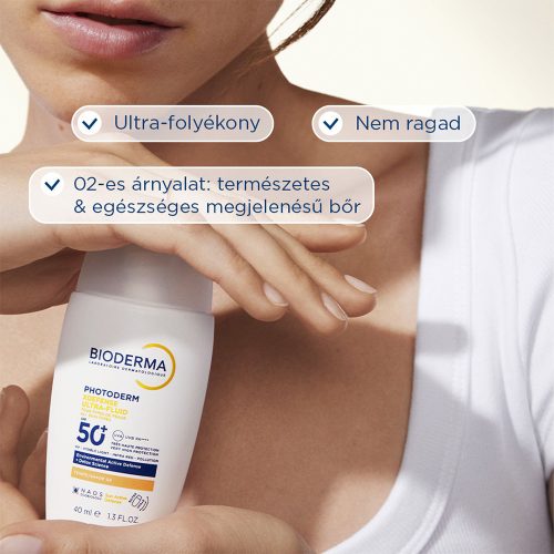 BIODERMA Photoderm XDefense Ultra-fluid SPF50 színezett 02 (40ml)
