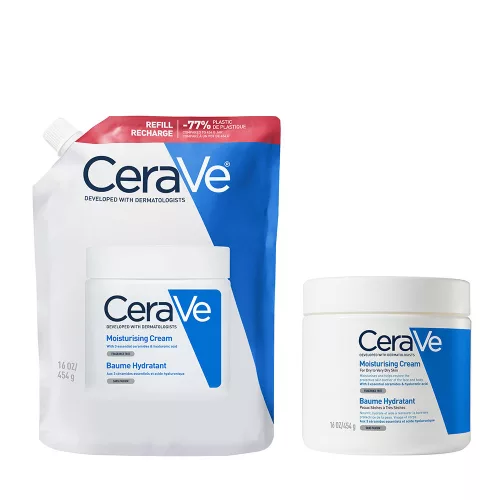 CERAVE Hidratáló krém arcra és testre utántöltő (453g)