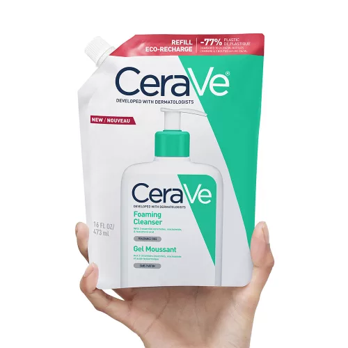 CERAVE Habzó tisztító gél utántöltő (473ml)
